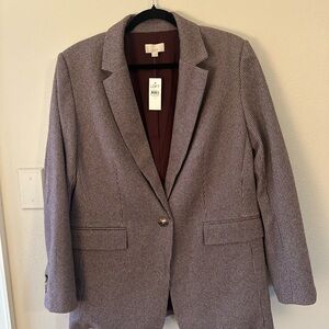 Loft Women's Purple Blazer
